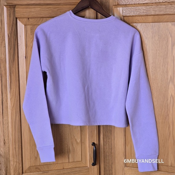 Kangol Women's Cropped Crewneck Sweatshirt Medium Born British - Picture 9 of 9